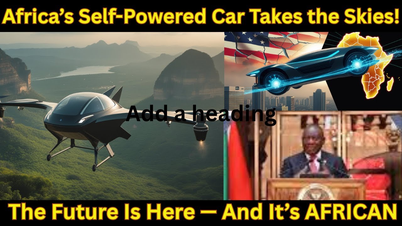 Africa’s Self-Powered Flying Car Takes Flight – A New Challenge to US Dominance