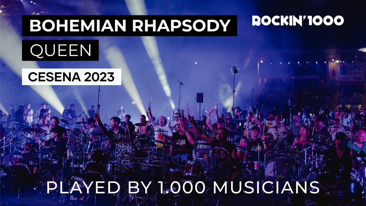 Bohemian Rhapsody - Queen played by 1000 musicians