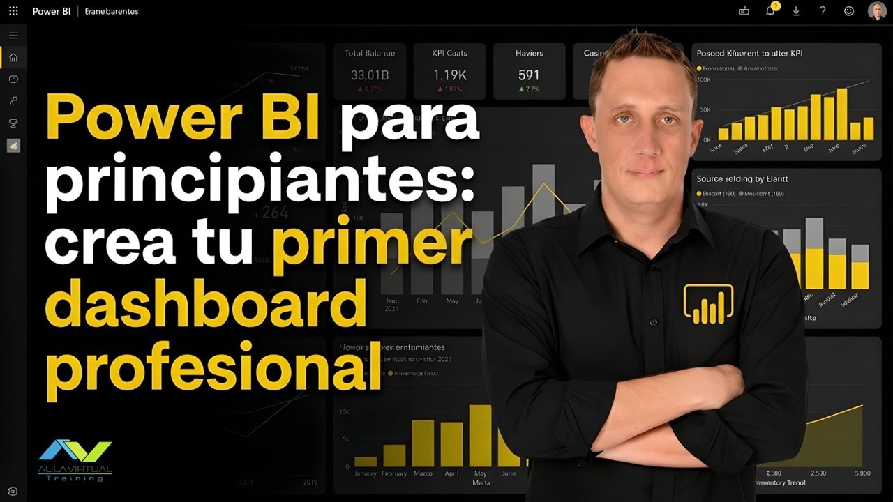 Power BI para principiantes: crea tu primer dashboard profesional - YouTube