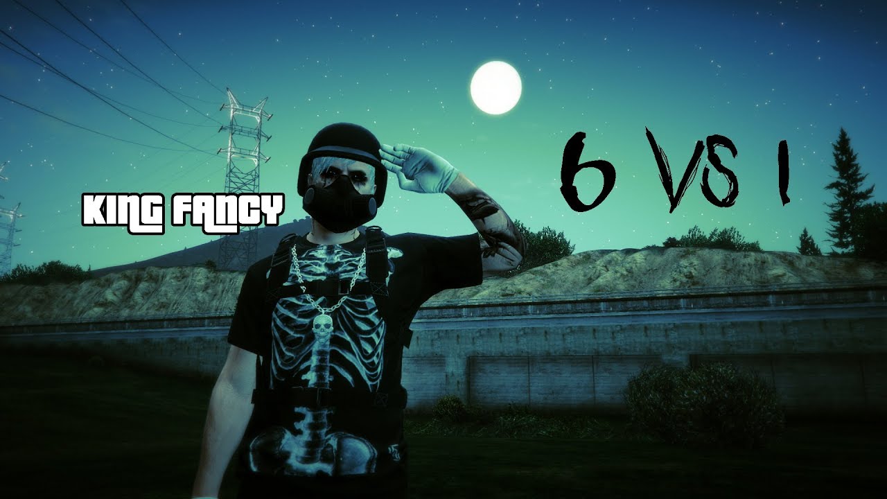 6v1 Freemode War | GTA 5 Online PC