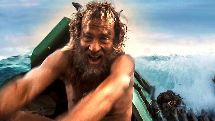 Tom Hanks escapes from a desert island, Cast Away