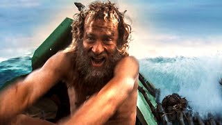 Tom Hanks escapes from a desert island | Cast Away | CLIP