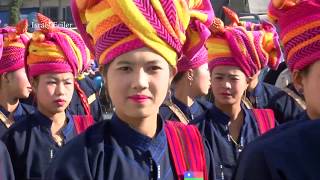 Myanmar- Parade Prayer Dances This is how the tribes celebrate by Israel Feiler 3,987 views 4 years ago 4 minutes, 16 seconds