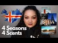 ICELAND and its FOUR SEASONS | Perfumes for Iceland | Perfume Collection