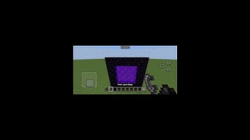 Obsidian Nether portal in minecraft #shorts #trending #viral #ytshorts #youtube #minecraft