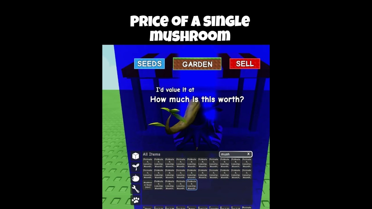 Selling EVERYTHING in Grow a Garden… Regret or W?💸