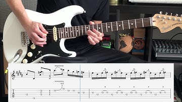 Guitar Funk Jam 2 - Lesson with Tab