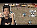 Hard to Win | Live Clan War Clash of Clans - India vs Syria - COC