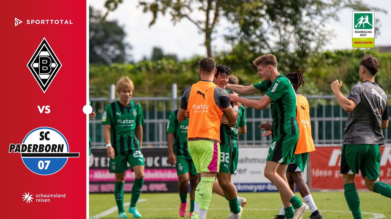 Brüll mit Nerven aus Stahl Borussia Mönchengladbach U23 - SC Paderborn 07 U21 Regionalliga West