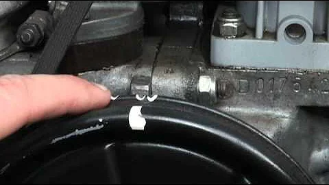 Classic VW Beetle Bug Ghia Bus How to Time Set Volkswagen Engine Timing