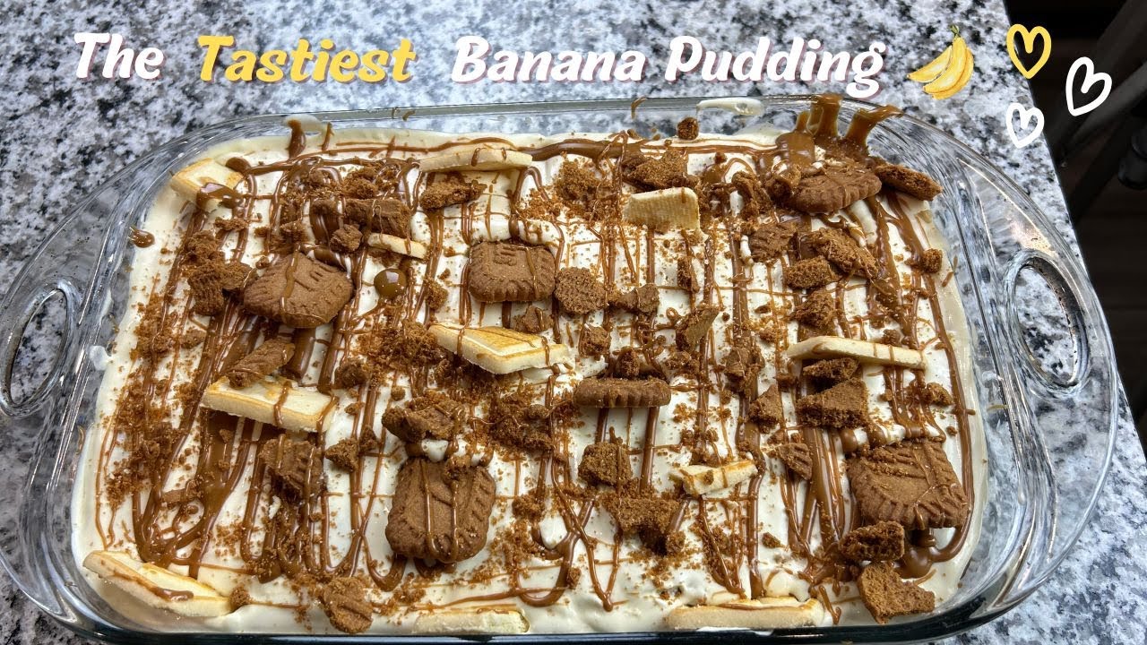 Biscoff Banana Pudding | Easy Recipe