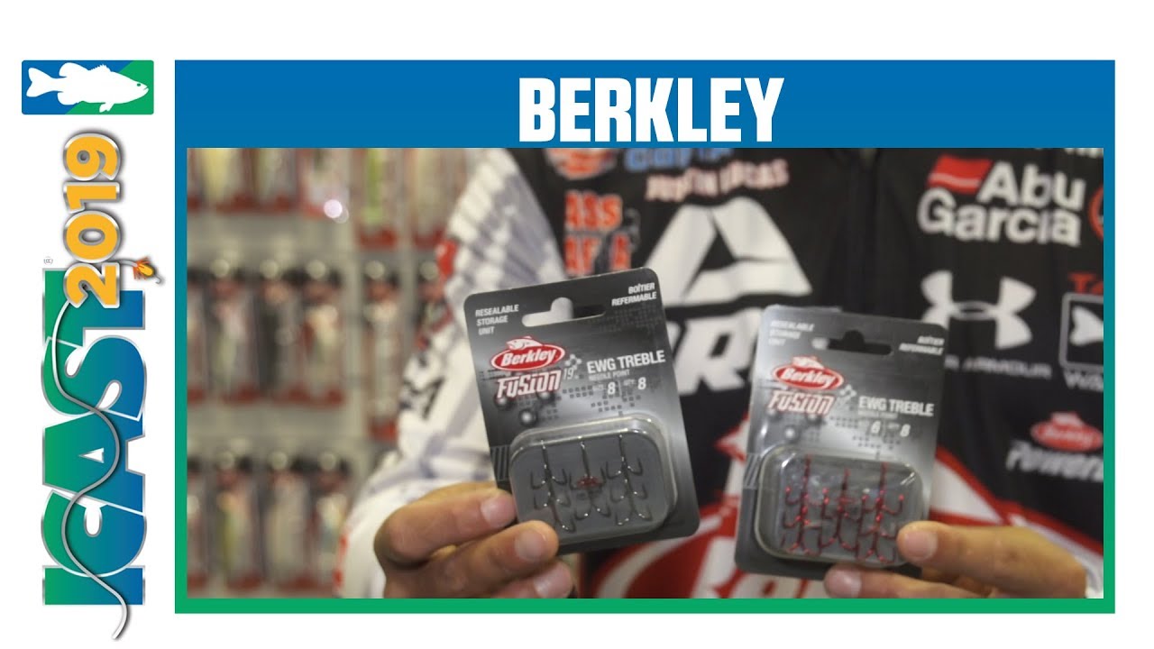 Berkley Fusion19 EWG Trebles & Medium Shank EWG Treble with Justin Lucas