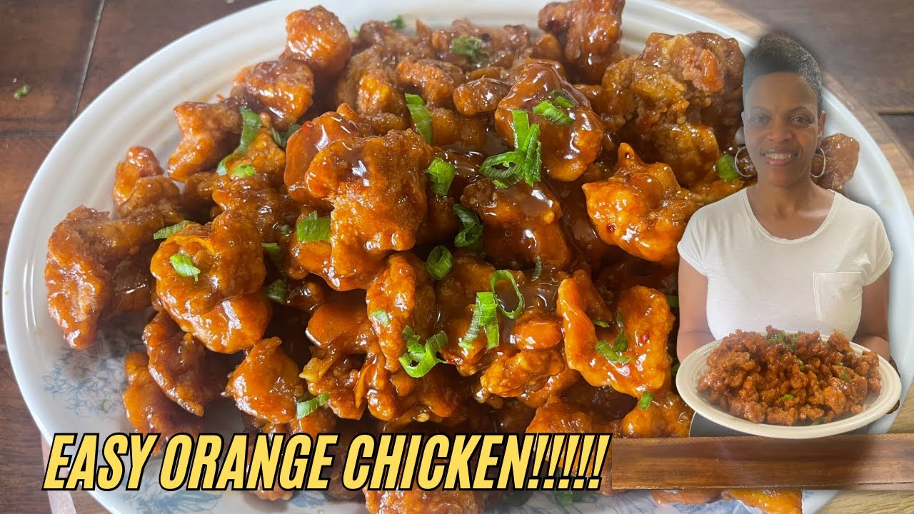 How To Make Orange Chicken!!!!!!'