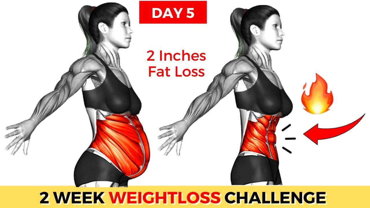 how-to-lose-weight-in-just-2-weeks-workout-day-5-youtube