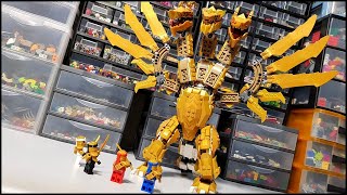 LEGO King Ghidorah  - Ninjago Golden Ultra Dragon Alternate Build