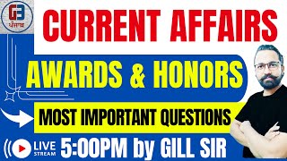 Most Important Current Affairs|Super 30|By Gill Sir| Gillz Mentor