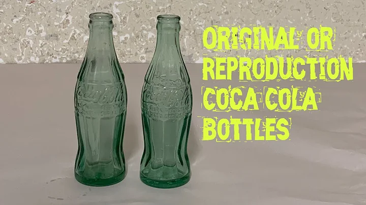 How to tell the difference between a original and a reproduction Christmas coca cola bottle 1923