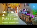 Matikan Semua Lampu dan TV Pakai Suara | Smart Home #shorts