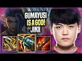 GUMAYUSI IS A GOD WITH JINX! - T1 Gumayusi Plays Jinx ADC vs Zeri! | Season 2022