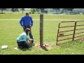 How to Install a Behlen Country Gate