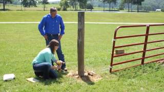 How to Install a Behlen Country Gate