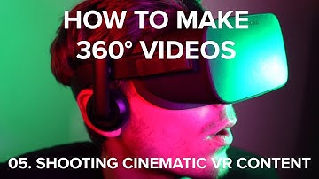 How to Make 360° Videos (VR) Crash Course - 05. Shooting Cinematic VR Content