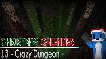 Christmas Calendar - 13, Crazy Dungeon - Minecraft Parkour w/ Krenie (HD)