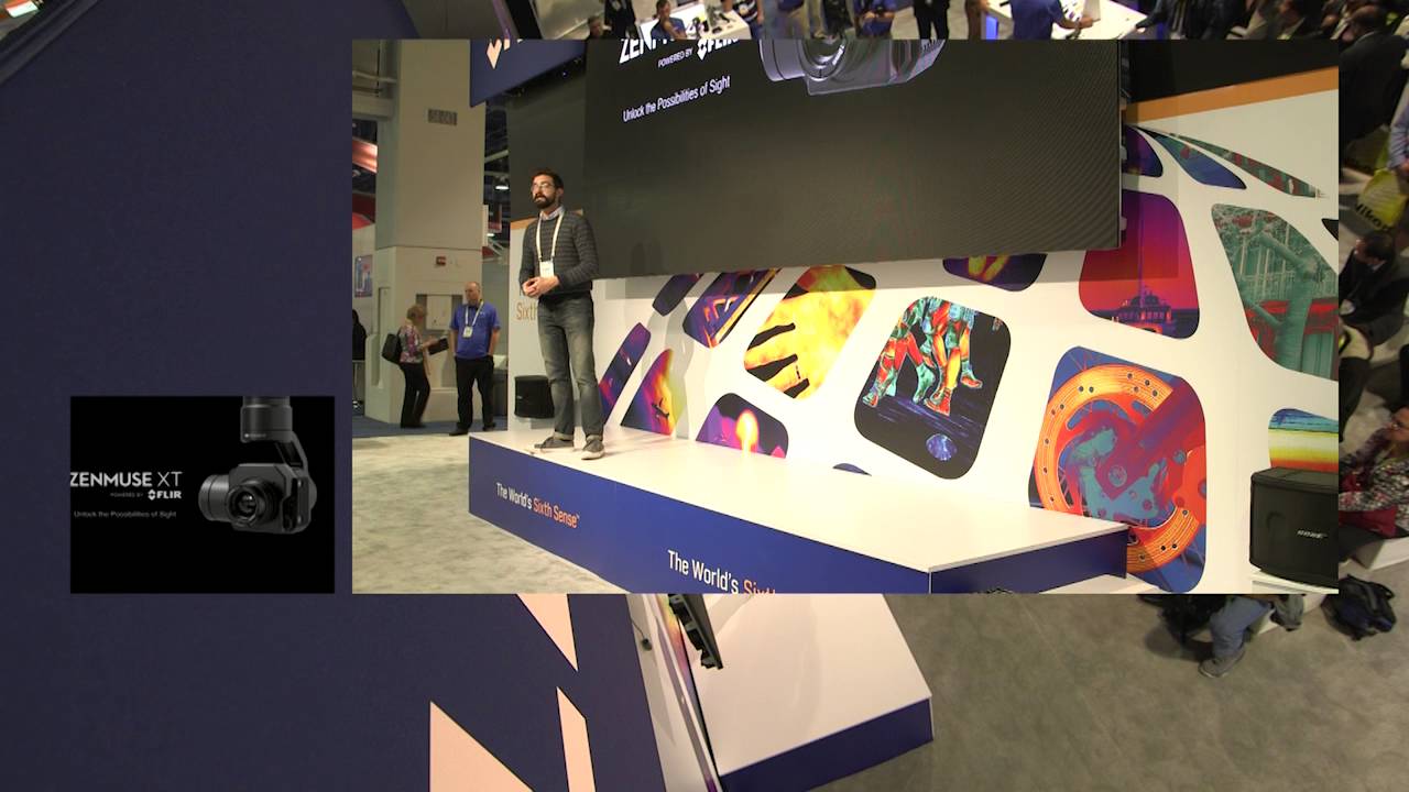 Live @ CES 2016: DJI & FLIR Technology