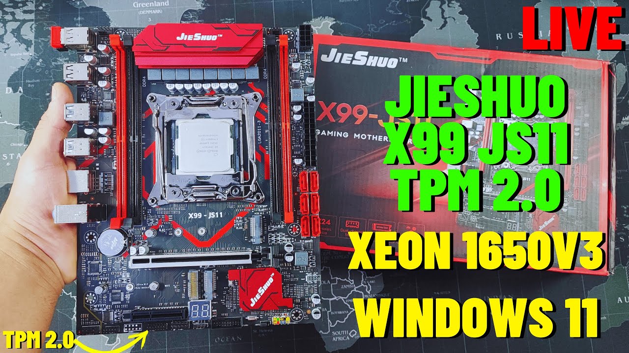 AO VIVO - OTIMIZAÇÃO E OVERCLOCK NA JIESHUO X99 JS11 + XEON 1650V3