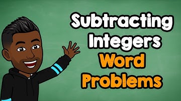 Subtracting Integers Word Problems