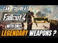 Can You Beat FALLOUT 4 With Only Legendary Weapons? - ENDING