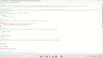 Python PEP 8 Guidelines — Write Clean and Professional Code