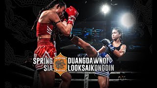 Rebellion Muaythai 25: Spring Sia vs Duangdawnoi Looksaikongdin