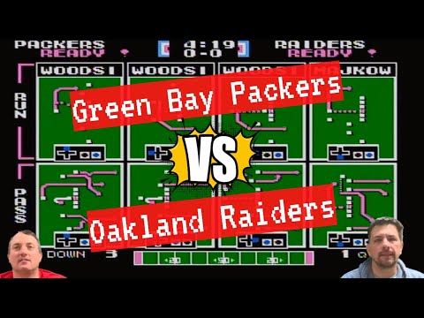 TECMO Super Bowl 2 - Green Bay Packers vs Oakland Raiders
