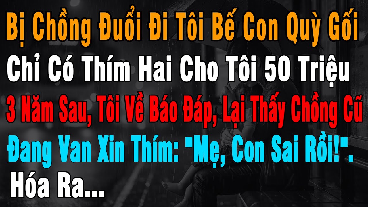 Bị Chồng Đuổi Đi, Thím Hai Cho Tôi 50tr. 3N Sau Về Báo Đáp Thấy Chồng Xin Thím: Con Sai Rồi. Hóa Ra.