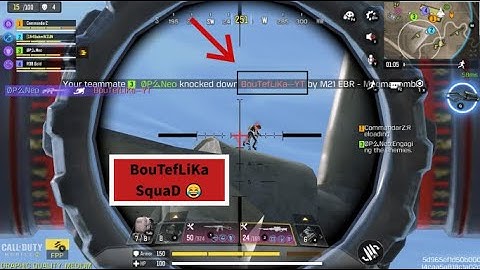 WE KILLED FAMOUS HACKERS { BouTefLiKa squad } 😂✔ _ Call od duty mobile 2022 🖤