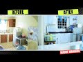 EXTREME KITCHEN MAKEOVER//CONTACT PAPER INSTALLATION//TRANSFORMATION ON A BUDGET.#kitchenmakeover