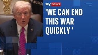 Thumbnail for Trump optimistic about ending the war in Ukraine