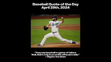 Baseball Quote of the Day (April 29th, 2024)