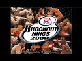 Knockout Kings 2000 Sony PlayStation Intro Title Screen