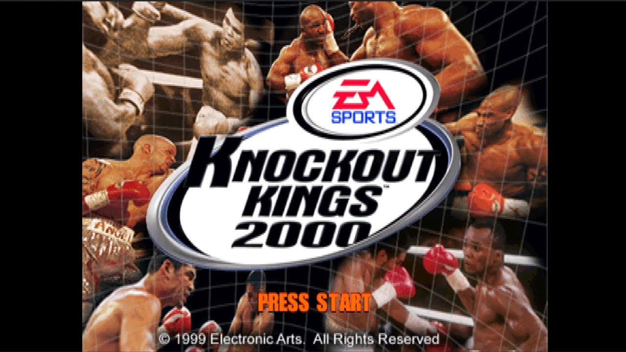 Knockout Kings 2000 - Sony PlayStation - Intro & Title Screen