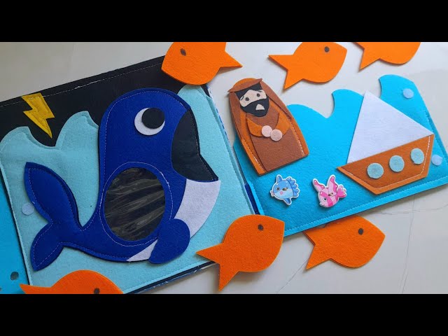 Jonah and the Whale Bible Story Felt Activity Page: How to Make DIY Free template - YouTube jonah-and-the-whale-bible-story-felt-activity-page-how-to-make-diy-free-template-youtube