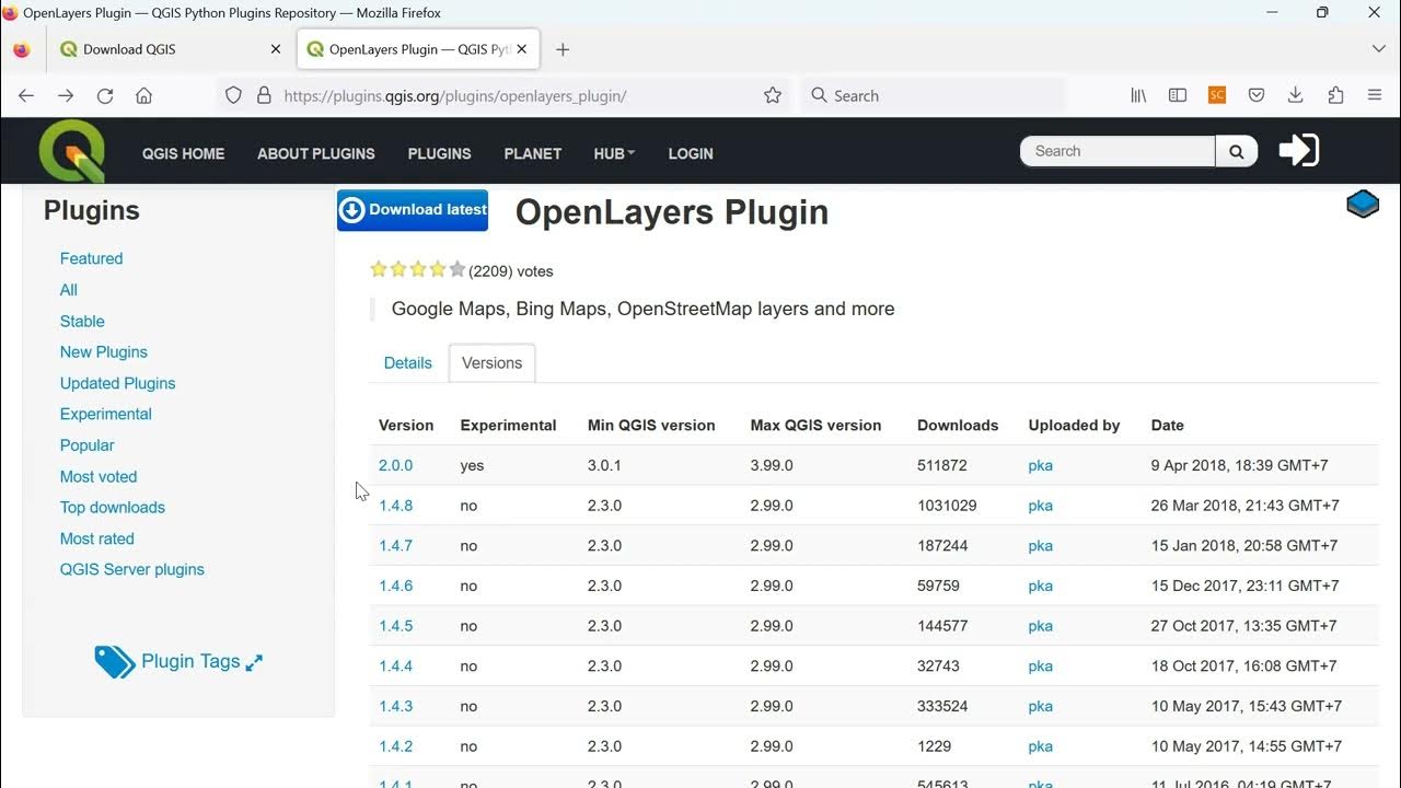  gis tangsel 2023 23 nov sesi 10 11 instalasi openlayers plugin