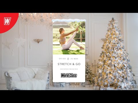 STRETCH & GO с Екатериной Малыгиной | 29 декабря 2021 | Онлайн-тренировки World Class
