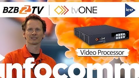 tvONE C3-503 Modular 4K Multi-Window Video Wall Processor