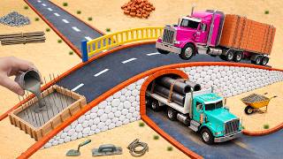 Diy diorama making mini motor water pump science project @SanCreator