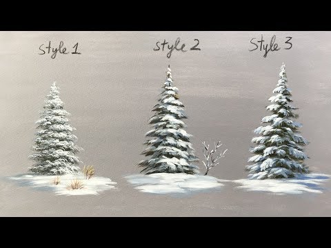 Video: Wie Zeichnet Man Bäume Im Winter?