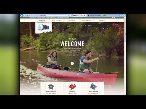 James City County - New and Improved Website
