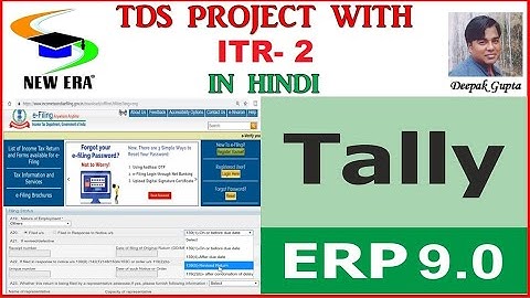 TDS Project with ITR by Deepak Gupta-2