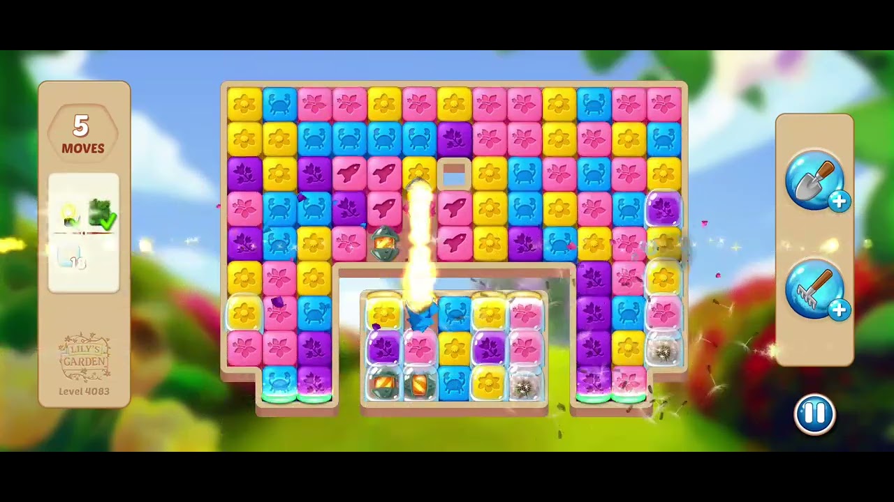 Lily's Garden Level  4083 👍 👍 🏙️🌆 Playthrough Gameplay | No Talking | GamGran